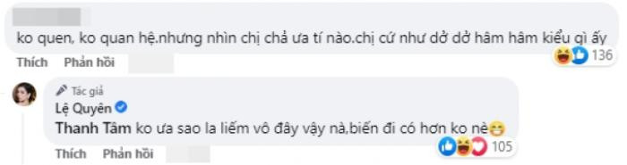 2 lần Lệ Quyên 'đốp chát' với antifan và cái kết: Thẳng thắn cần tiết chế! Ảnh 5