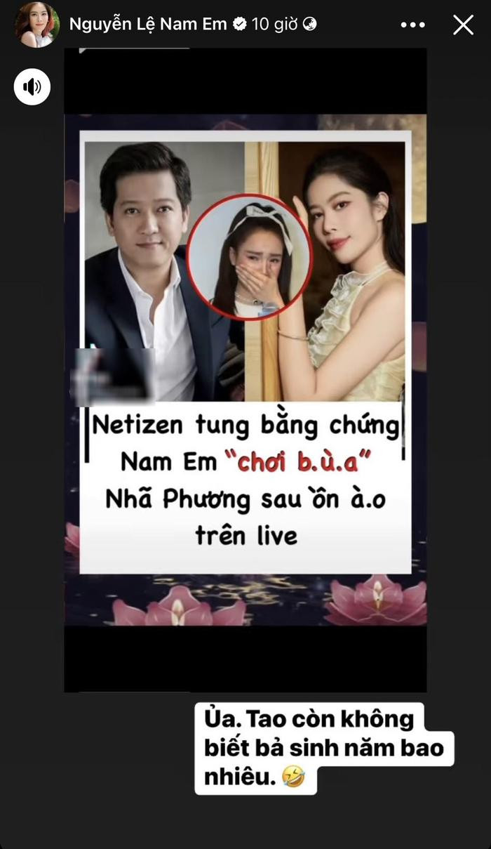 Nam Em bất ngờ tuyên bố ngừng 'bóc phốt' showbiz, đợi một nhân vật được 'tự do' rồi kể tiếp Ảnh 2