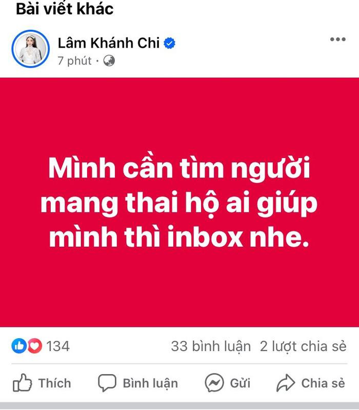 Lâm Khánh Chi muốn có thêm con? Ảnh 1