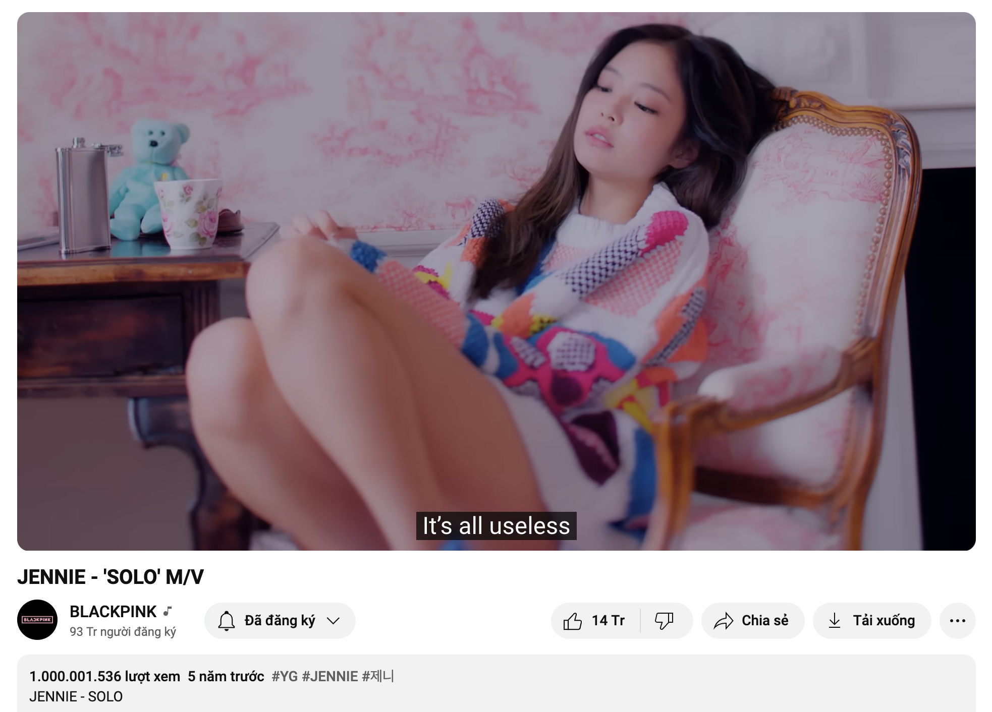 Jennie là nữ idol Kpop đầu tiên lập thành tích khủng, chưa ai làm được Ảnh 1