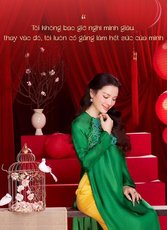 Phương Trinh Jolie: 'Tôi không nghĩ mình giàu, quan trọng là thấy đủ hay không' Ảnh 3